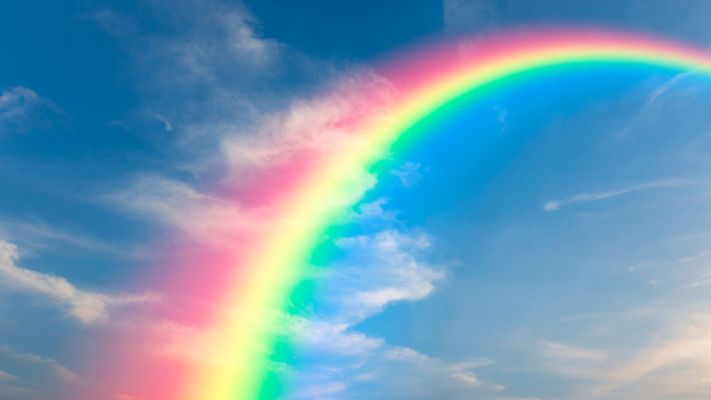 arcobaleno in cielo