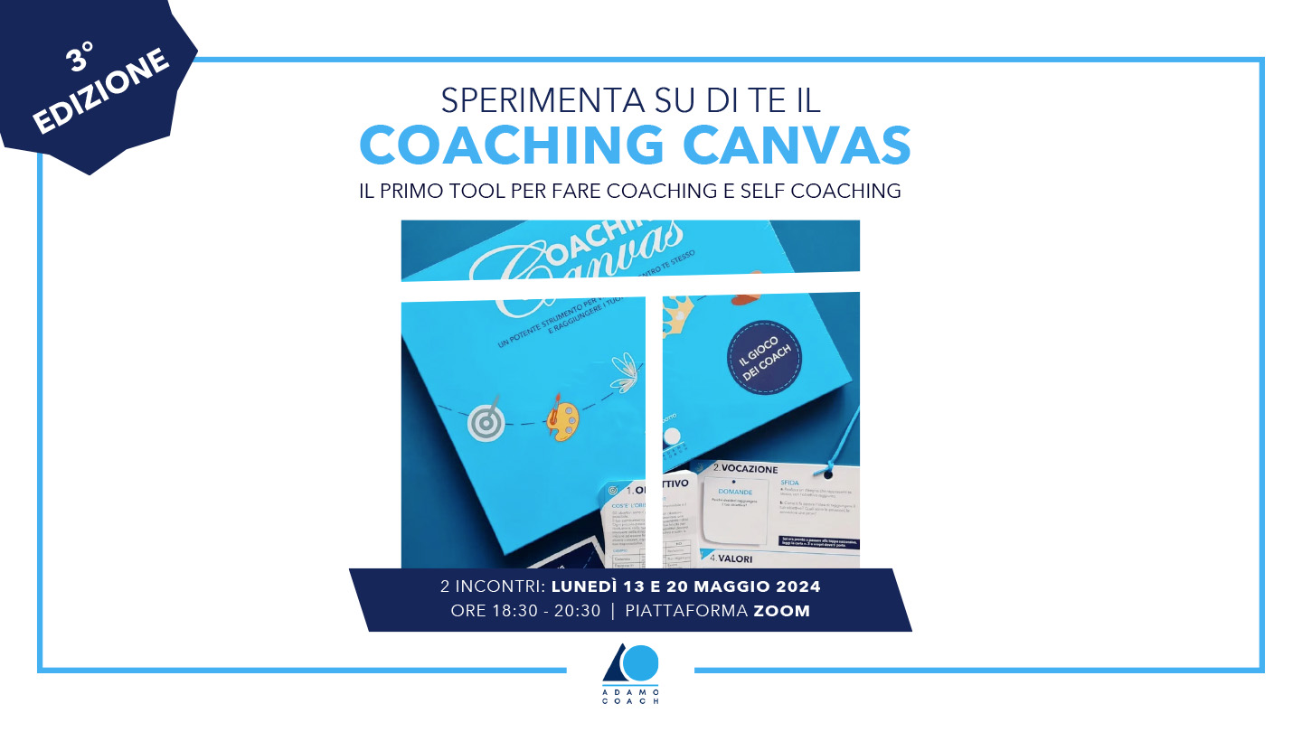 webinar raggiungi i tuoi obiettivi con il coaching canvas