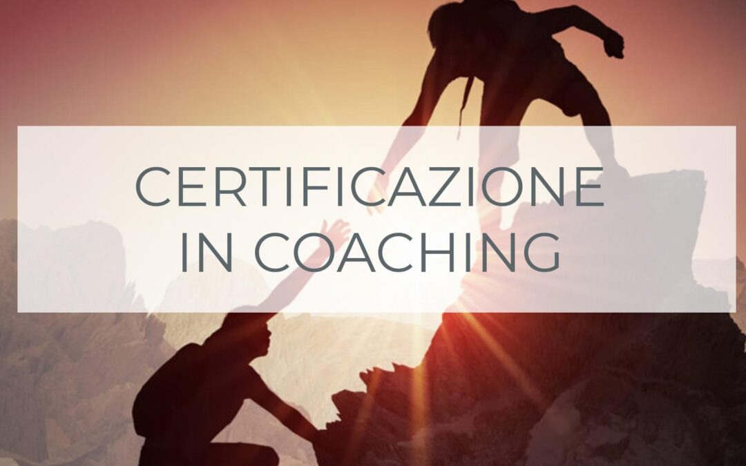 certificazioni in coaching